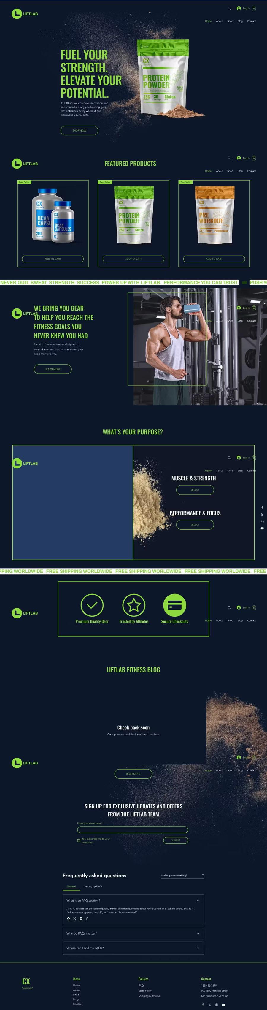 AI built store