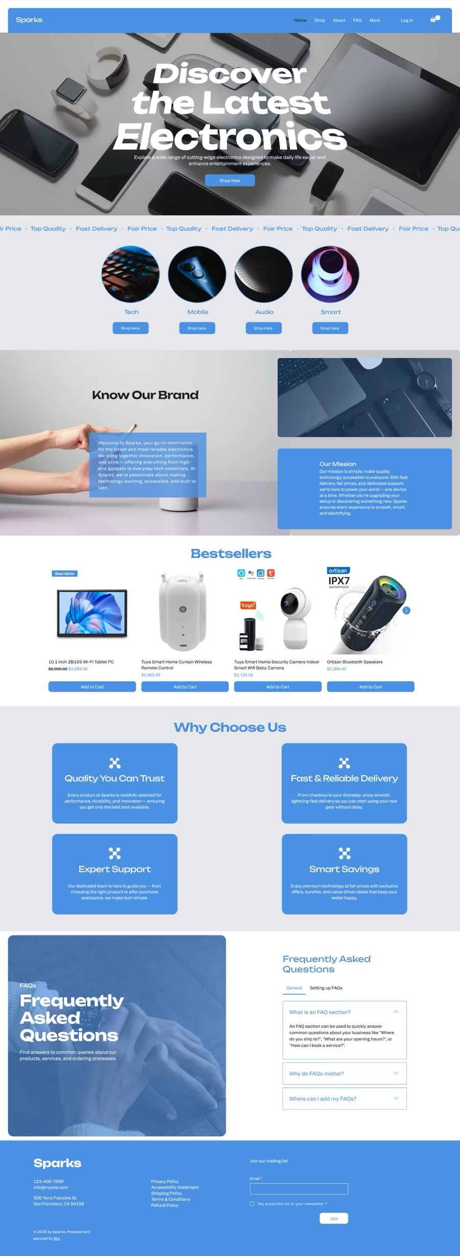 AI built store