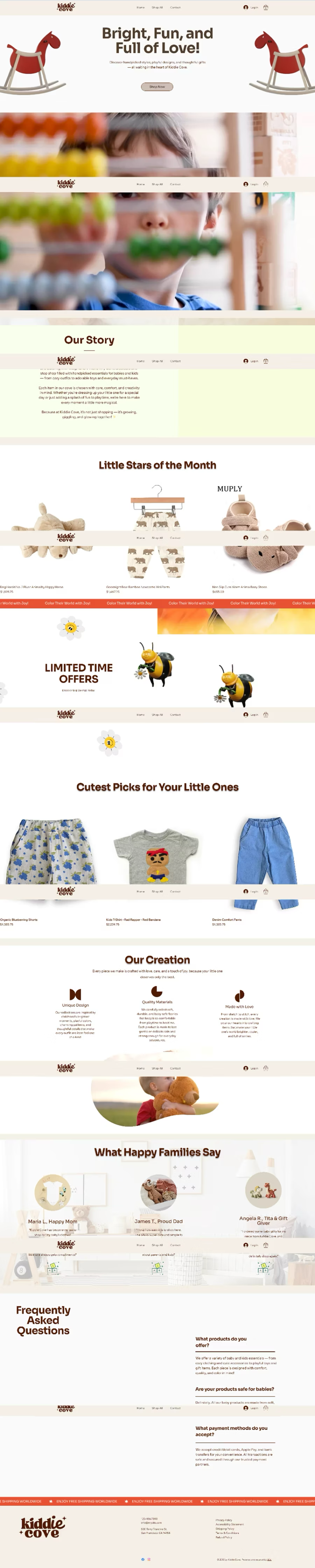 AI built store